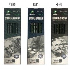 上海马利碳墨特浓绘画铅笔