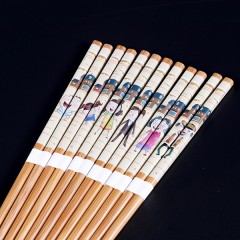 双枪 6双竹子工艺筷子kz1664