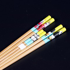 双枪 3双功夫熊猫竹子工艺筷子kz1350