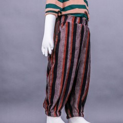 阿布 时尚童装复古条绒裤SP0601