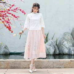 民族风系列时尚女款半身裙9976